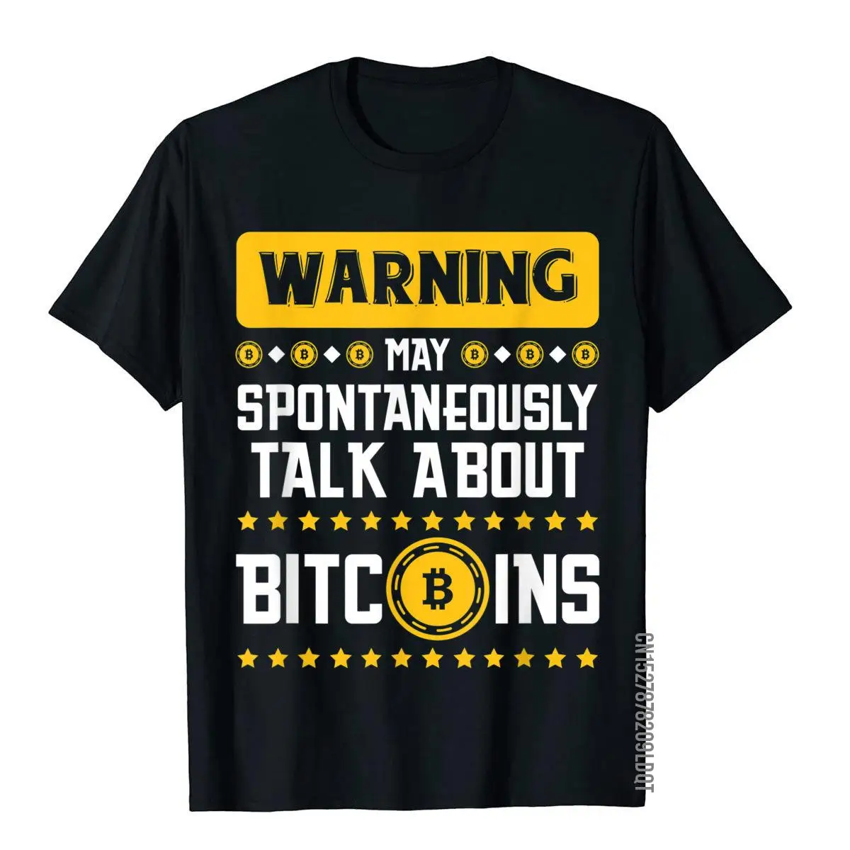 Funny May Talk About Bitcoins T-SHIRT Cryptocurrency HODL T-Shirt Tops Shirts Brand England Style Cotton Man T Shirt