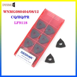 DESKAR 100% original WNMG080404 WNMG080408 WNMG080412 PR CQ HQ LF9118 CNC turning tool carbide insert turning tool high quality