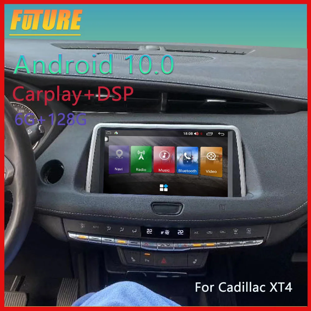 

6G 128G Car Android Radio For Cadillac XT4 Car Multimedia DVD Player Stereo Receiver GPS Navigation 2 Din DVD Carplay Head Unit