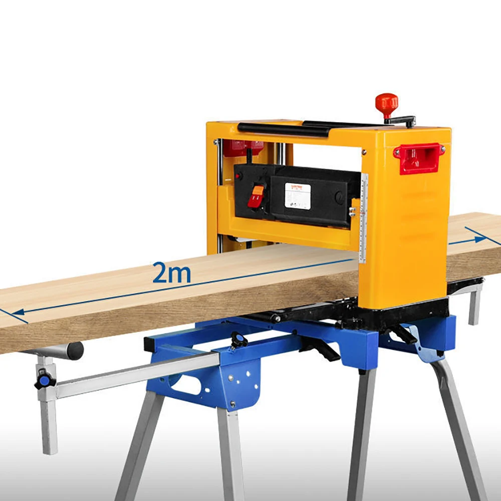 2 Kw 13 Inch Woodworking Press Planer Portable Electric Planing Machine Desktop Planer Sheet Surface Planer