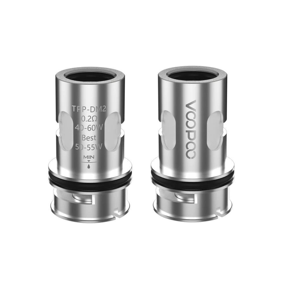 Оригинальные сетчатые катушки VOOPOO TPP DM2 сопротивление 0,2 Ом DL катушки 40-60 Вт для VOOPOO Drag X Plus Pro Drag 3 TPP Pod бак электронная сигарета