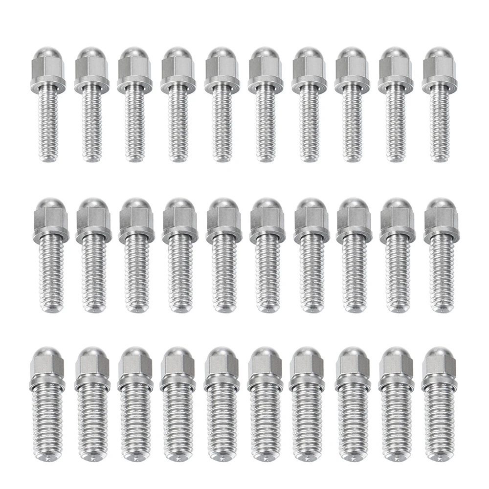 AXSPEED 10Pcs Metal M2/M2.5/M3 Ball Head Hex Screws & Tool for Axial SCX10 1/10 RC Crawler Car Truck Upgrade Parts Accessories