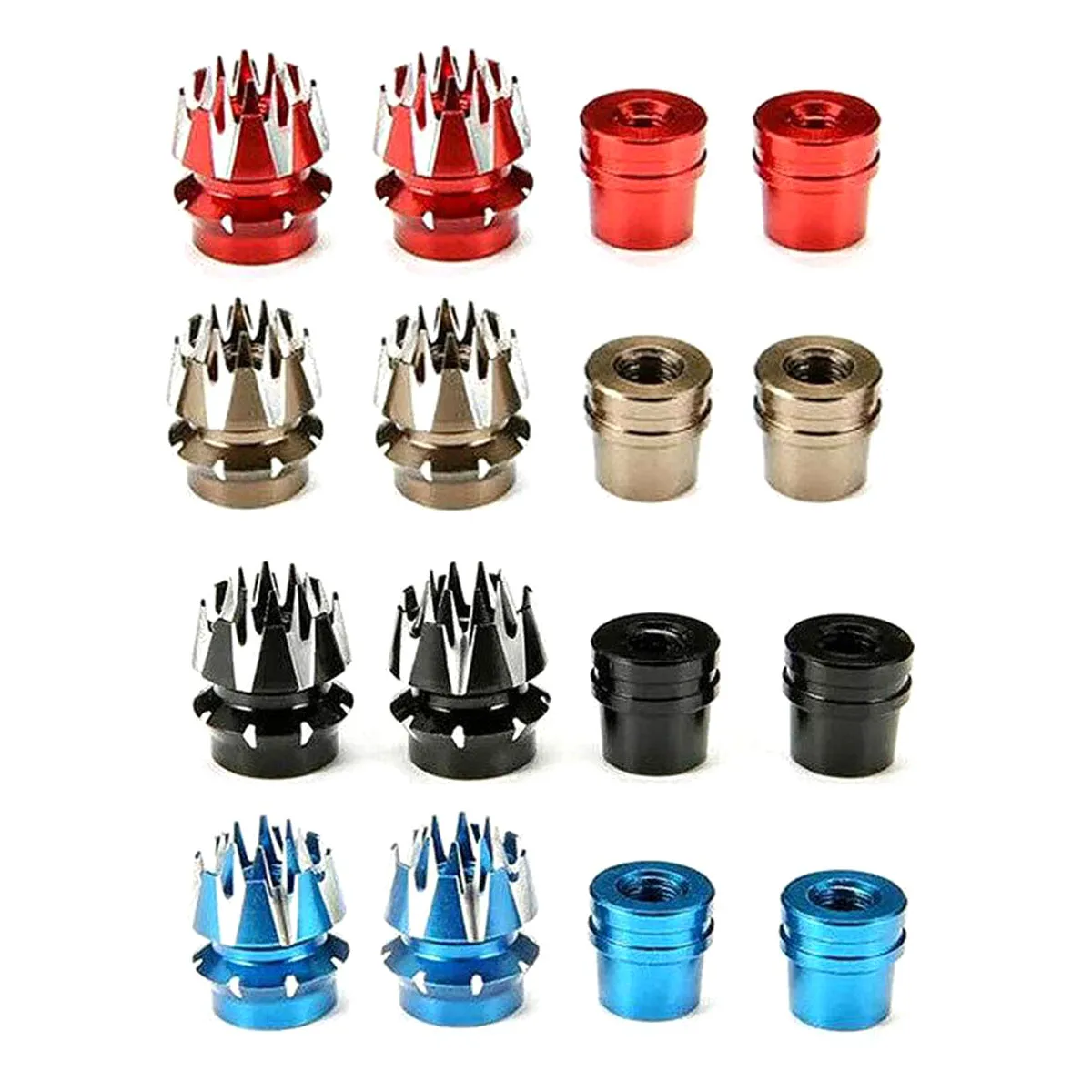 M3 M4 CNC Aluminum Transmitter Stick Ends for Frsky X9D X7 FlySky I6S I6 I6X Transmitter Jumper T18 T16 TX16S Transmitters