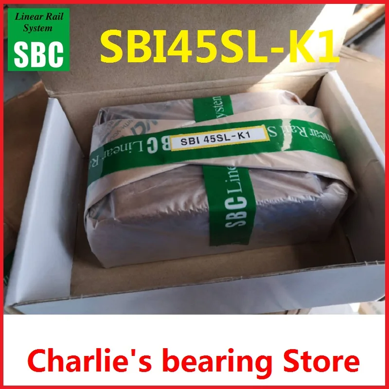 

1pc 100% brand new original genuine Korea SBC linear rail system SBI45SL-K1 bearing carriage