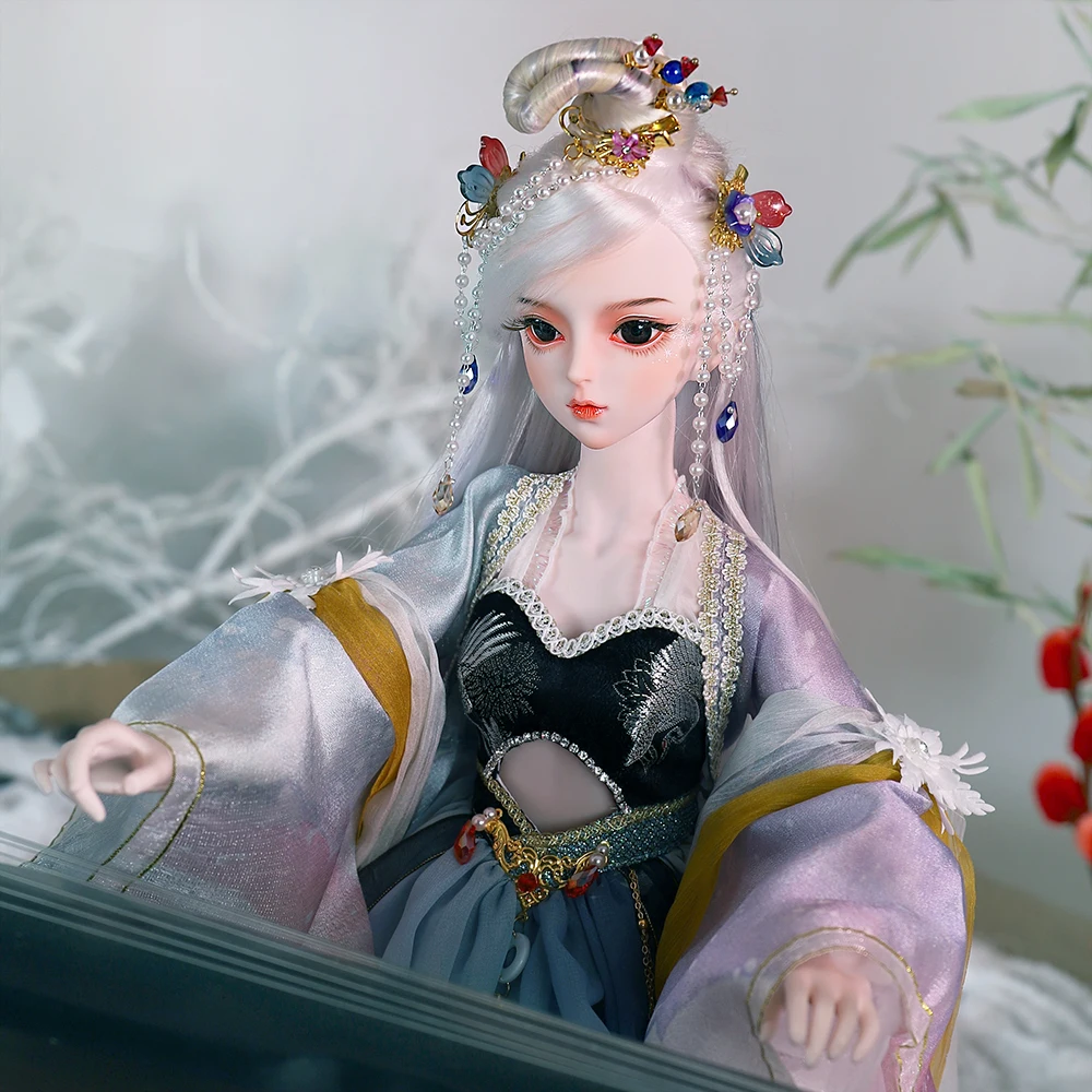 

Dream Fairy 1/3 BJD Four Seasons Series 62CM Ball Jointed Dolls Full Set High-end Customized Makeup DIY Dolls for Girls