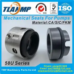 Type 58U-18/20/22/25/28/30/32/35/38/40/43/45/48 TLANMP Mechanical Seals with BO Type O-Rings Seats