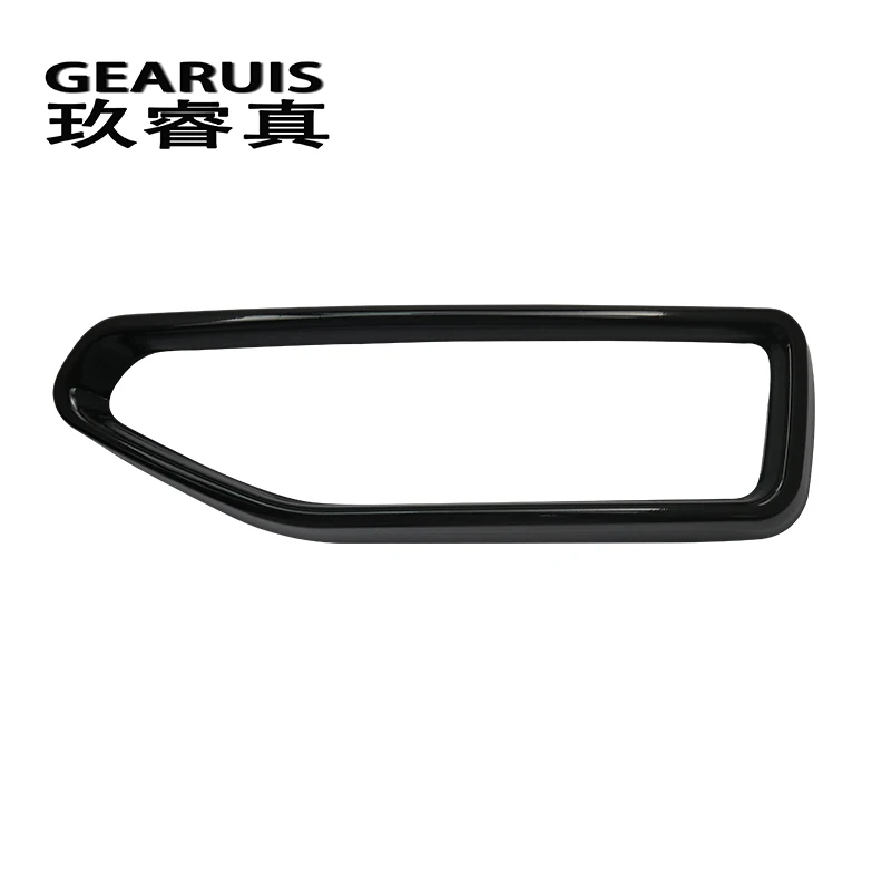 Car Styling For BMW 7 Series G11 G12 Tail Throat Frame Covers Stickers Trim Exhaust Pipe Black Stainless Steel Auto Accessories