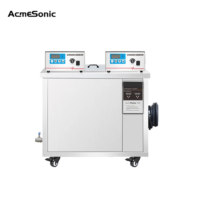 61L Power Adjust Ultrasonic Cleaner Single Tank Oil Dust Remove DPF Mold Circuit Board Metal Ultra Sonic Wash Machine 60L