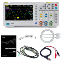 Digital Oscilloscope 2 In 1 Dual Channel Input Signal Generator Ana-log Bandwidth Sampling Rate