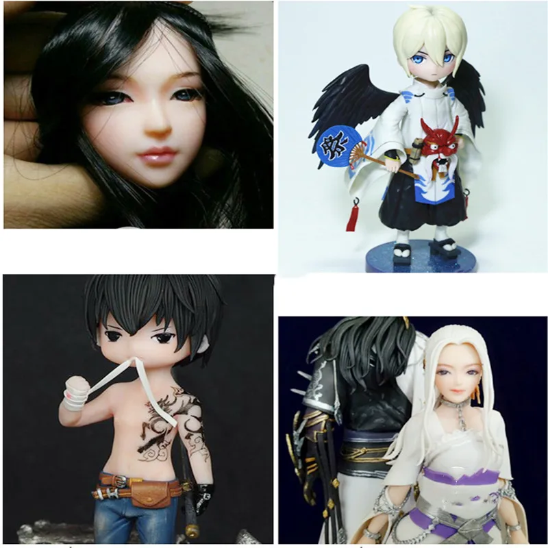 Doll skin series soft clay mud body shaping mud handmade non-toxic environmental protection soft clay DIY material