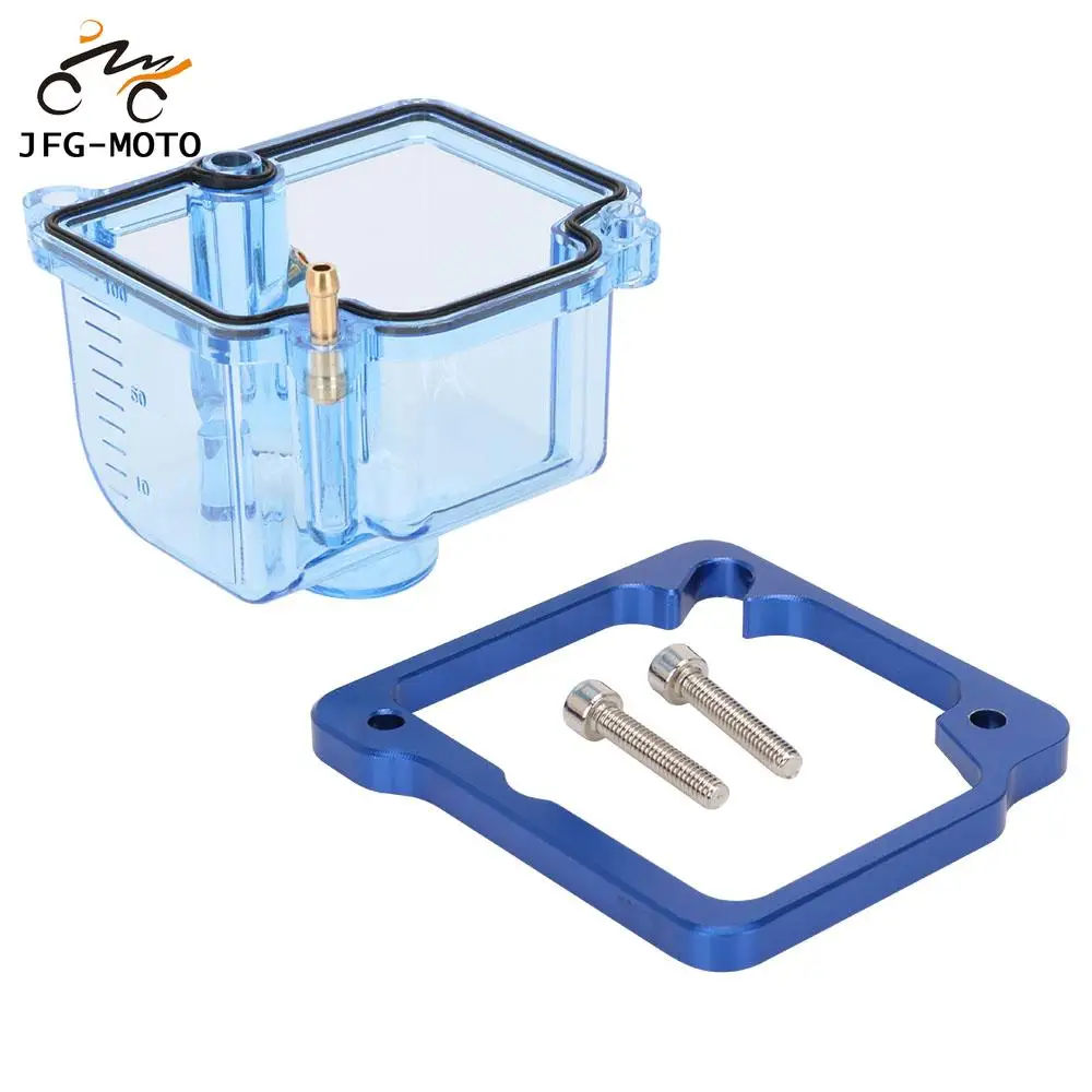 

Motorcycle Carburetor Clear Bottom Transparent Float Bowl Oil Cap For KEIHIN PWK OKO KOSO 28 30 32 34mm Carb