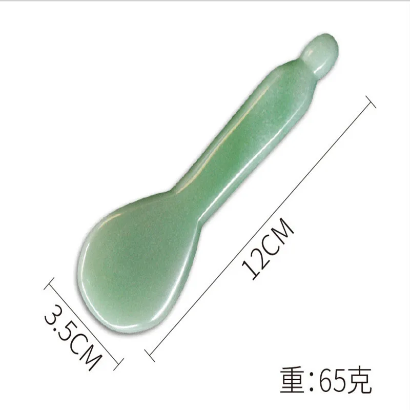 Jade Guasha Massage Board Natural Stone Gua Sha Scraper Chinese Gua Sha Tools Neck Body Acupuncture Spa Acupuncture Scraper