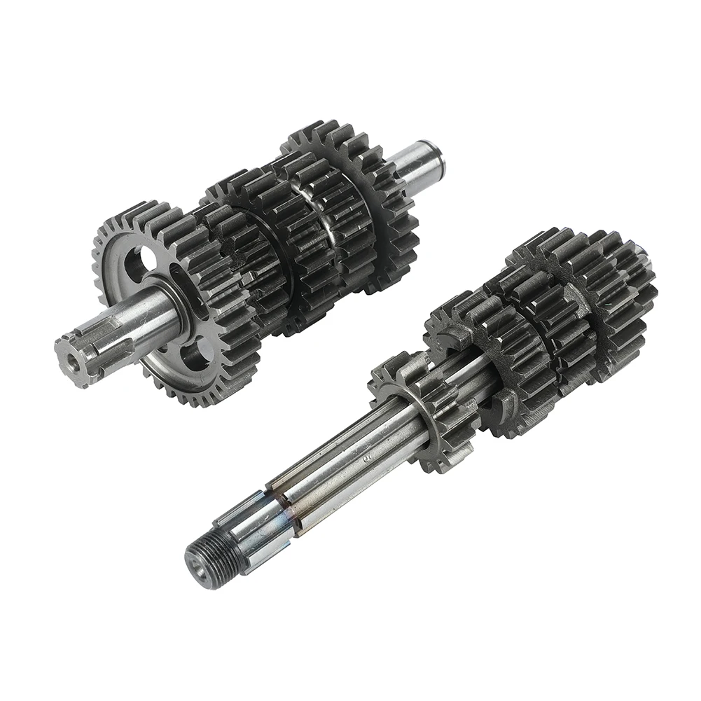 Motorcycle Transmission Gear Box Main Counter Shaft Kit For ZongShen ZS 190cc Z190 W190 1P62YML-2 Engine Dirt Pit Bike Atv Quad