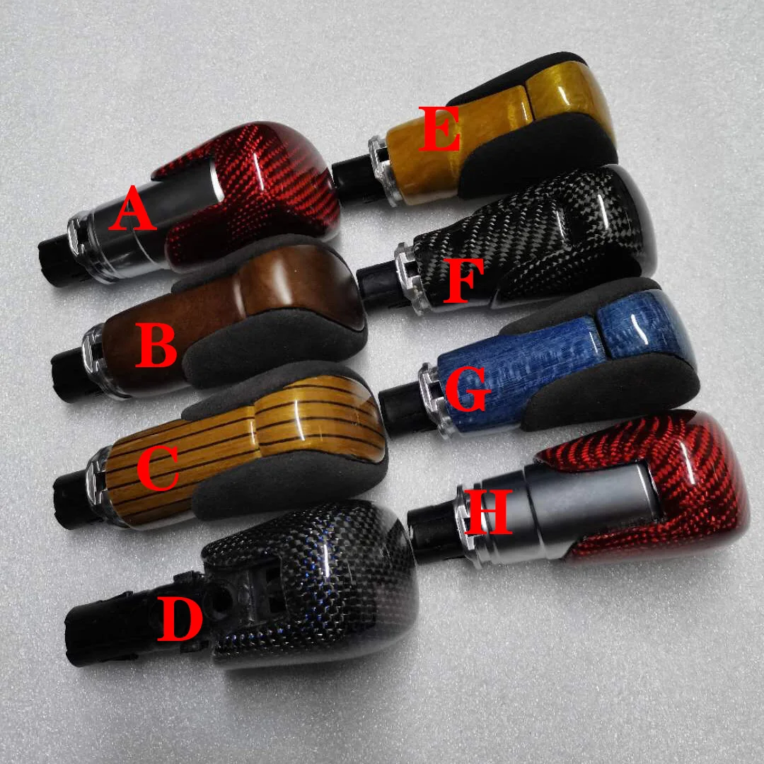 Carbon Fiber Suede Gear Shift Knob For Honda Accord 10th 2018 2019 2020 2021Generation Gear Shifter Pen Head Ball