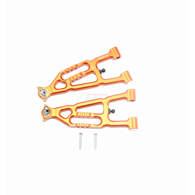 アルミ合金製フロントアーム,1/10 Baja Rey Desert Truck,rtrアップグレードアクセサリー