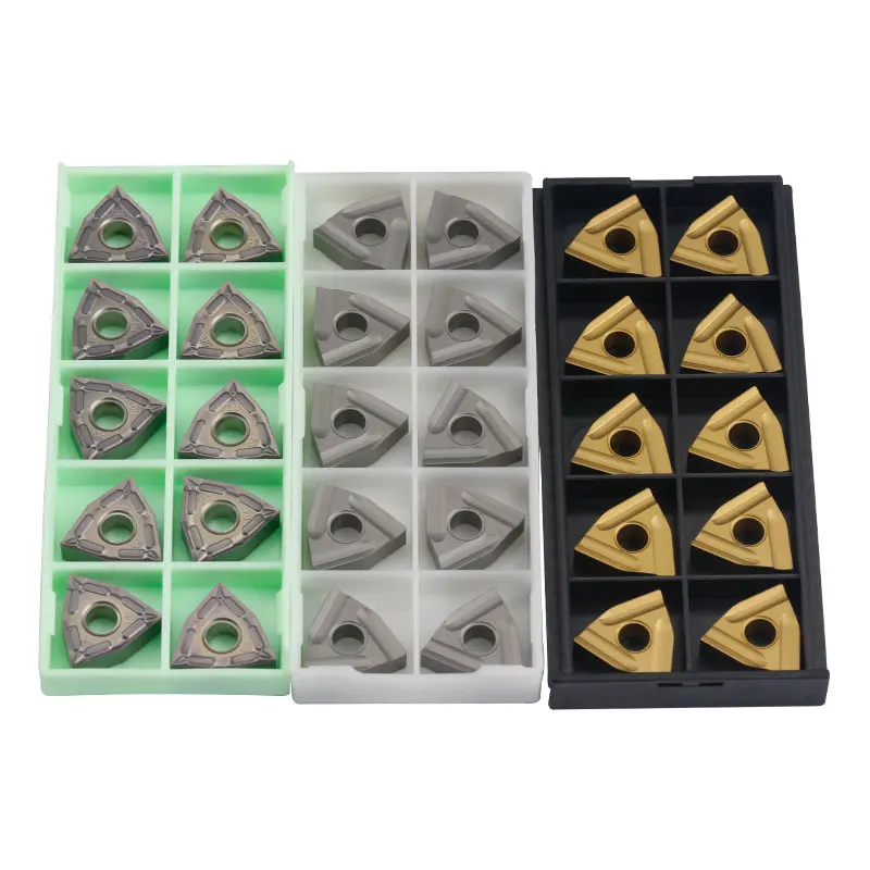 10pcs WNMG08 JC600/H01/YZ5010A/KT60 Carbide Inserts for External Turning Tool WNMG Blade Blade Stainless Steel Cutter CNC Lathe