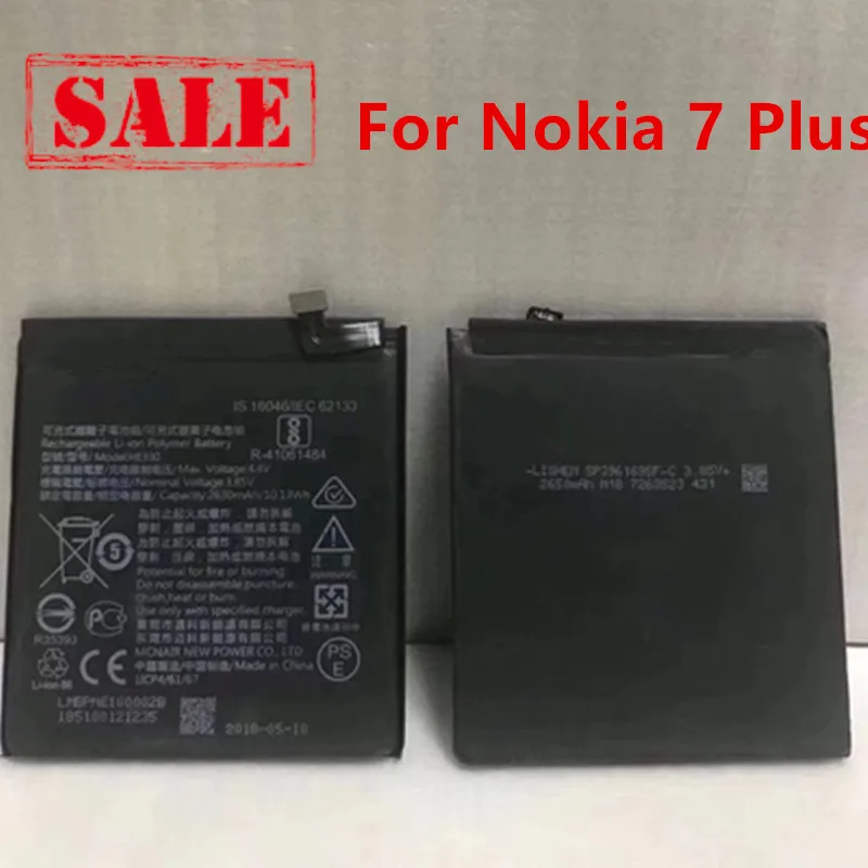 3700mAh HE346 batteries For Nokia 7 plus 7P N7P Mobile phone batteries High quality Replacement Battery