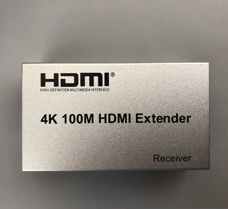 4K 30Hz 100M Hdmi Extender Via Kat 5e 6 CAT6 RJ45 Ethernet Lan Kabel Extension 1080P 4K X 2K Voor PS4 Dvd Computer Pc Naar Tv Hdtv