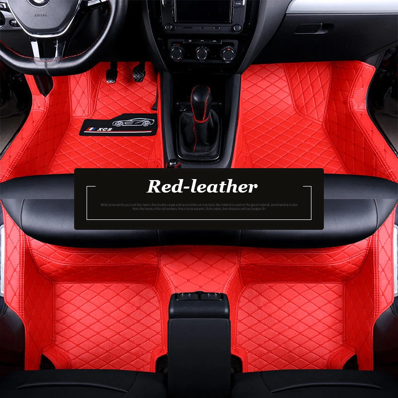 Custom car mats for BYD all models F0 F3 Surui SIRUI F6 G3 M6 L3 G5 G6 S6 S7 E6 E5 car styling accessories