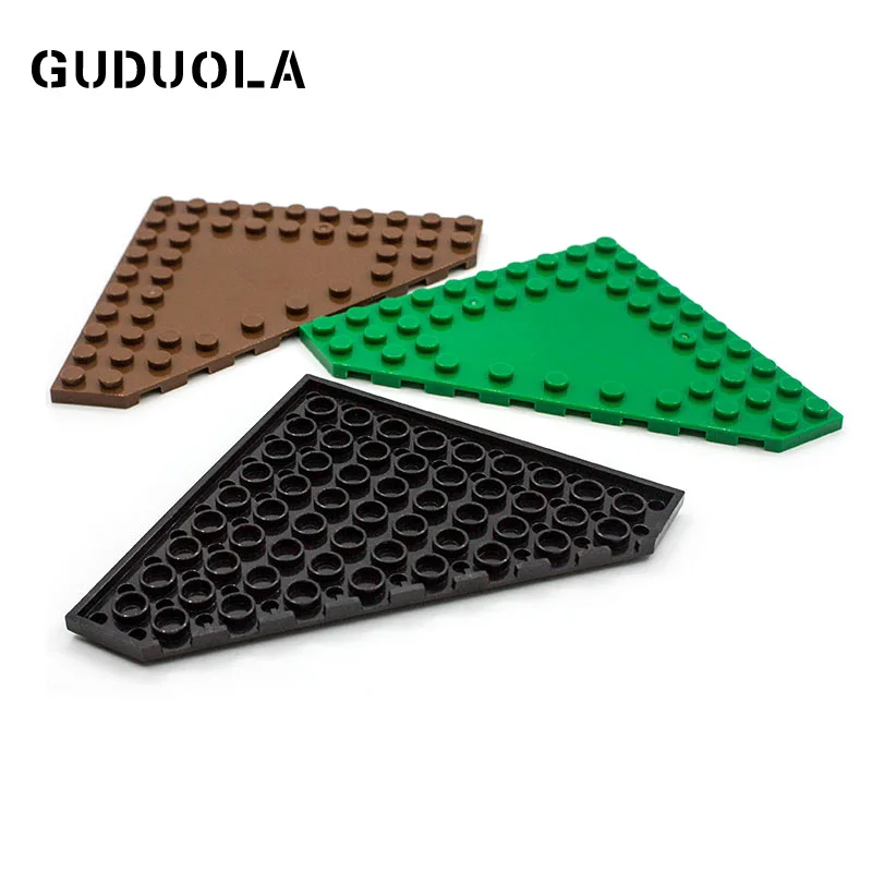 

Guduola Special Brick Plate 10x10 without Corner without Studs in Center 92584 MOC Building Block Toys Education Parts 5pcs/LOT