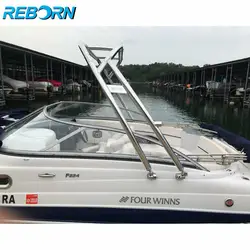 Reborn Launch Boat Wakeboard Tower lucido, torre per barche rivolto in avanti