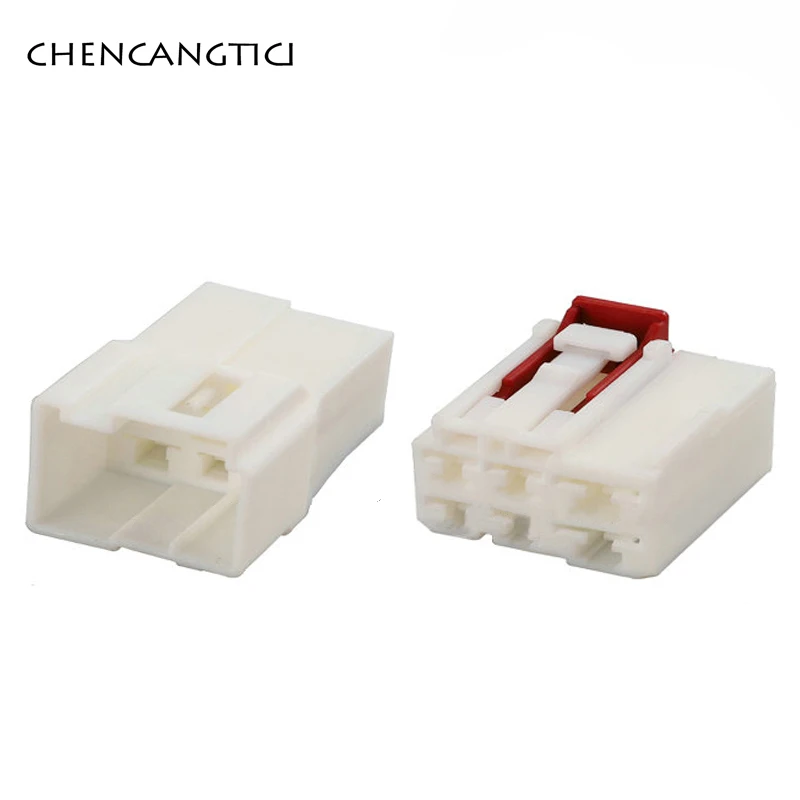 1 Set 6 Pin Car Ignition Switch Harness Connector Automotive Engine Start Stop Cable Socket High Current Plug