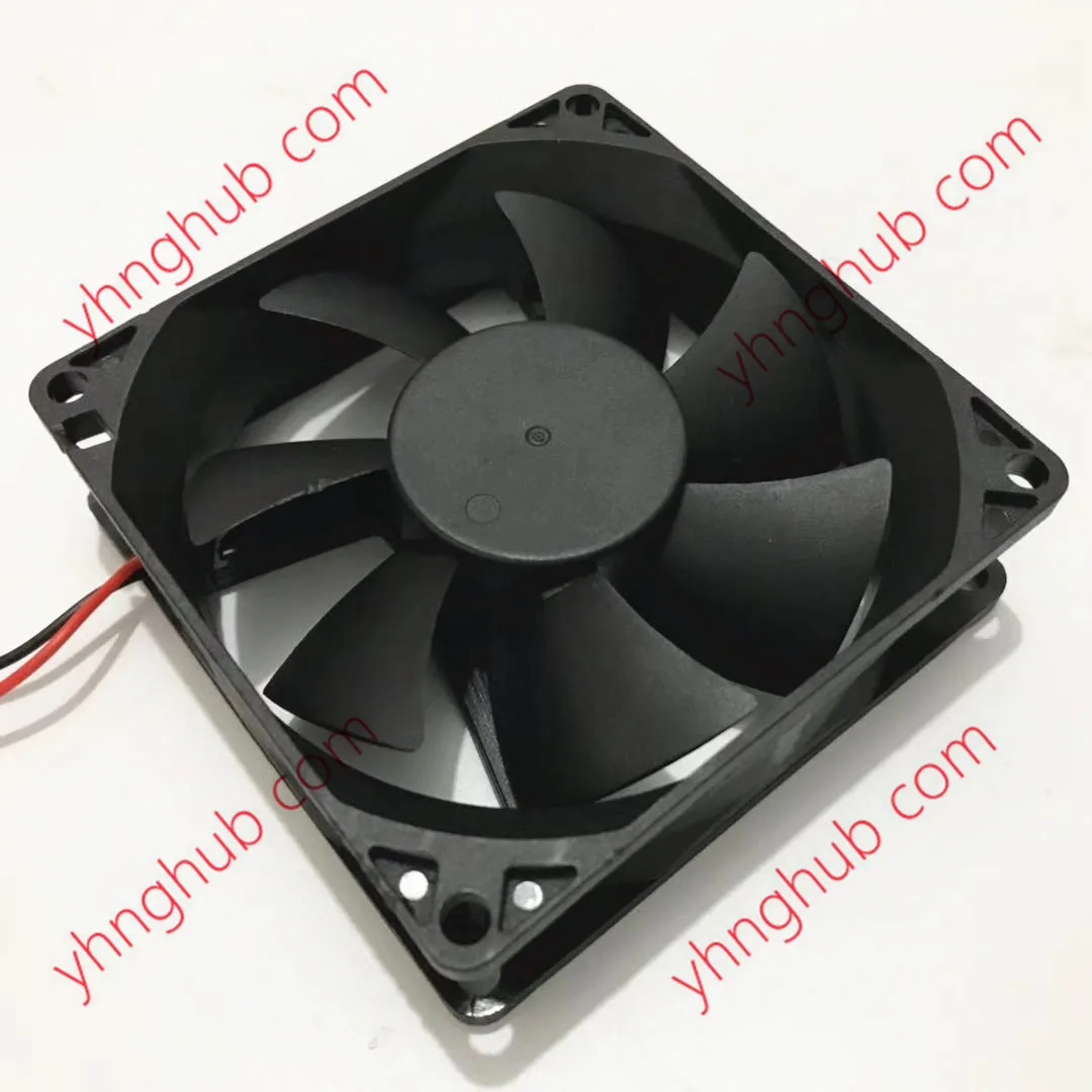 Huaxia Hengtai YM2408PTB1 DC 24V 0.18A 80x80x25mm 2-Wire Server Cooling Fan