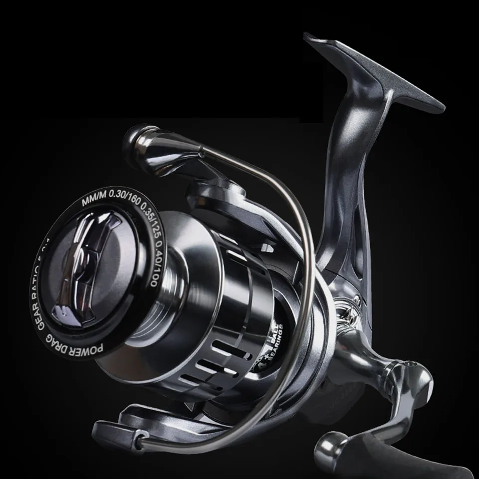 WALK FISH New High Quality All Metal Fishing Reel JC3000 4000 Spinning Reel 5.2:1 High Speed Max Drag Power 8kg Fishing  Reel