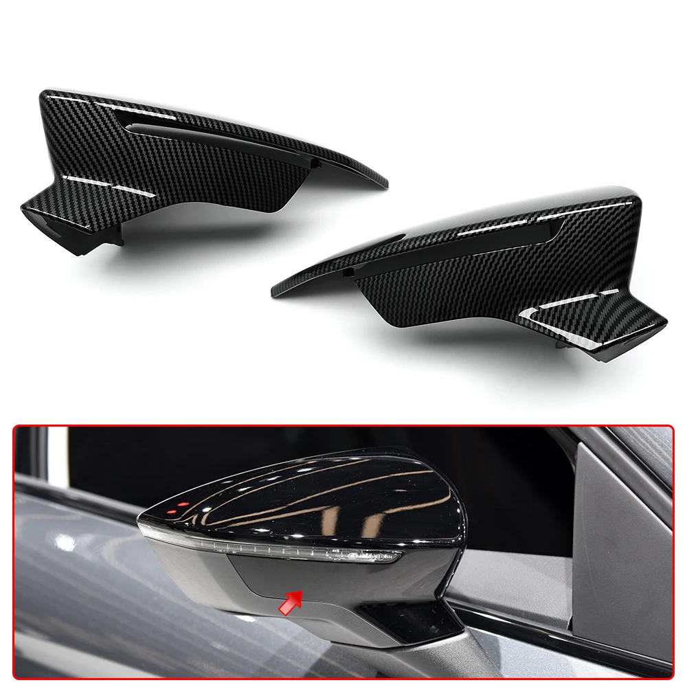 

Side Rear View Rearview Mirror Cover Caps Replacement For SEAT Leon MK3 5F ST FR Cupra Ibiza Mk5 Arona KJ7 2017-2020