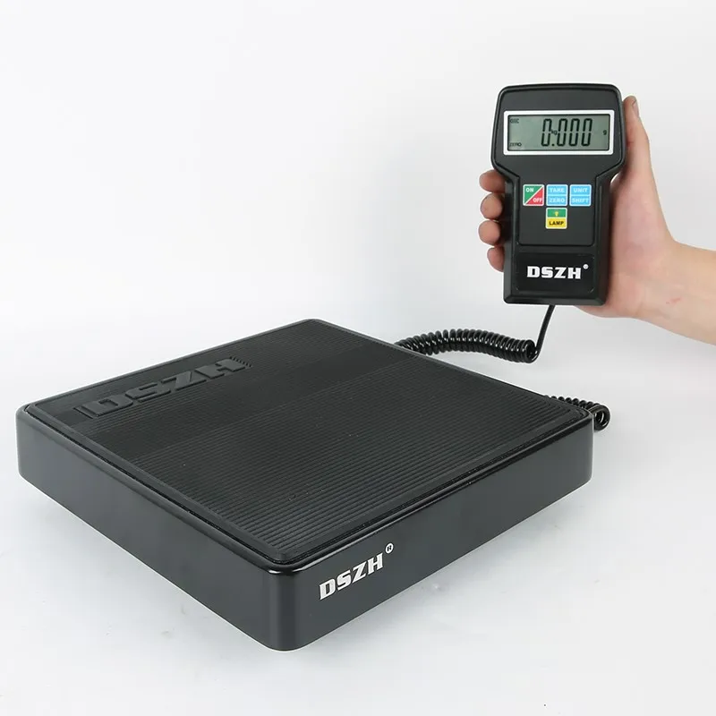 220lb/100kg Weight Scale Professional A/C Refrigerant Charging Digital Scales Electronic Balance with Case