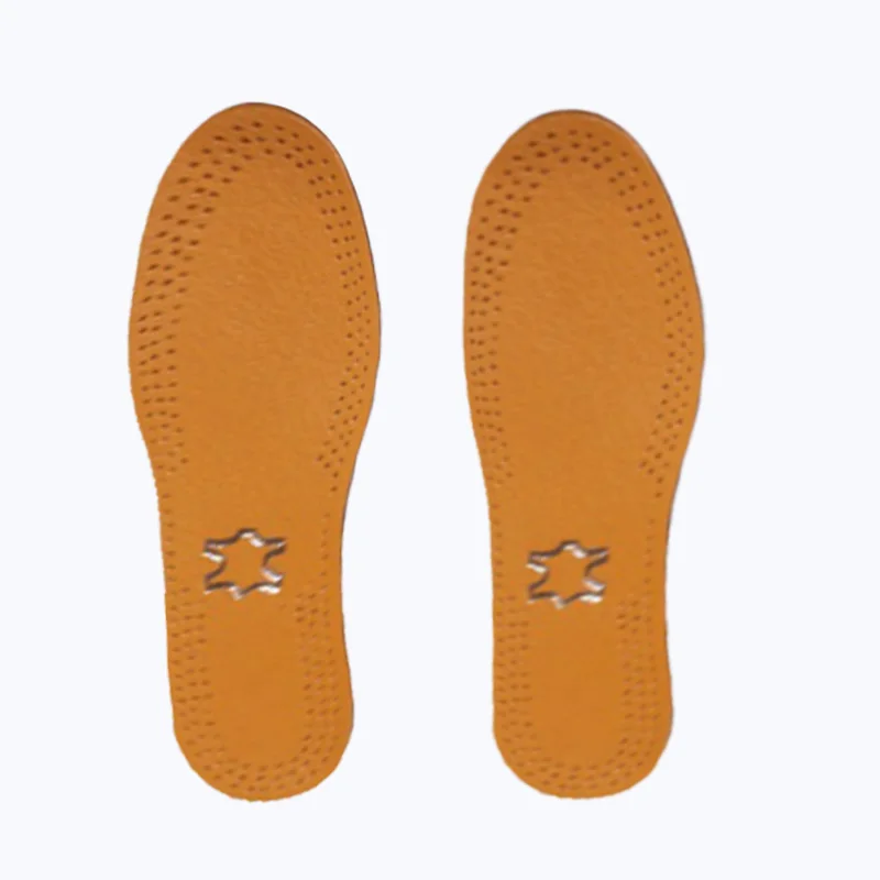 Leather Insole Antibacterial Shoes Pad Latex Breathable Sweat Absorbing Anti-Odor Insole Active Carbon Antiperspirant Pads