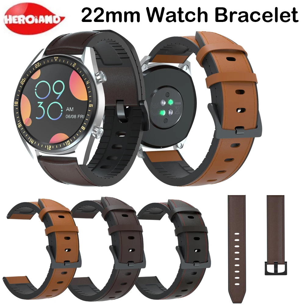 22Mm Ban Nhạc Cho Huawei Gt 2 Cổ Điển Cho Samsung Gear S3 Galaxy Dây 46 Mm Dây Thay Thế Vòng Đeo Tay Thể Thao cho Đồng Hồ Huawei Watch GT