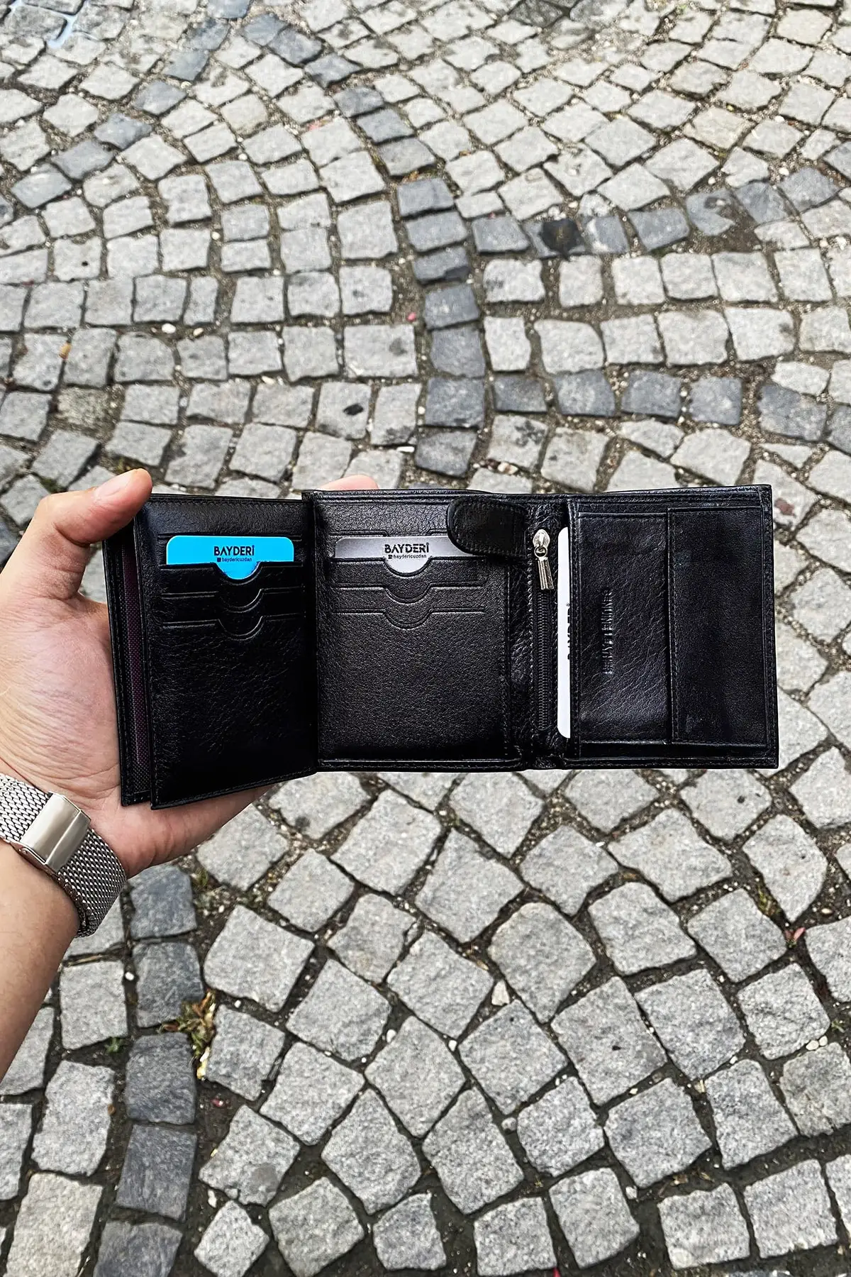 남성 정품 가죽 수제 Bozukluk 컵 편리한 내구성 지갑 태닝 또는 블랙 고품질 bayderi09