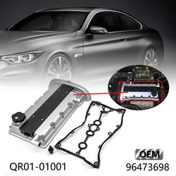 96473698 Engine Cylinder Head Valve Cover for Daewoo Buick Excelle 1.6 Chevrolet Lacetti/Lova/Aveo/Sonic/Kalos Aluminium Alloy