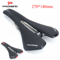 PROMEND MTB Saddle Comfortable  Hollow Road Bike Seat Leather Bicycle Cushion Breathable Cycling Bike Seat Bicycle Accessories