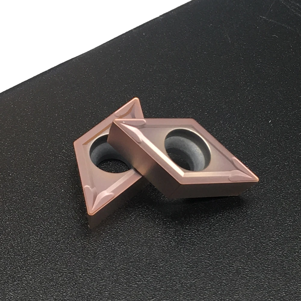 10PCS DCMT11T304 FT1125 Hohe Qualität Bearbeitung Cnc-drehmaschine Werkzeug Drehen Werkzeug Für drehmaschine Für Edelstahl Hartmetall Einsätze