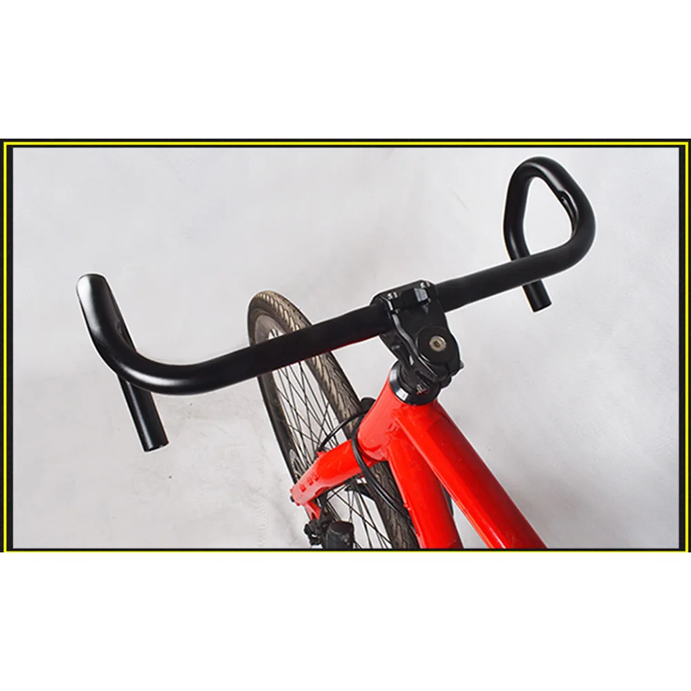 25.4/31.8mm Road Bike Handlebars Compact Aluminium Alloy Diy Professional Cycle Bar Bicycle Handle Bar Cycling Part Accessories