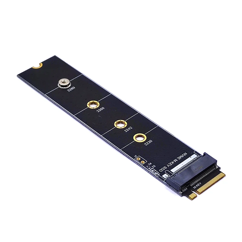 เพิ่มการ์ด M.2 SATA อะแดปเตอร์ PCIE NVME M2อะแดปเตอร์ Converter ทดสอบการ์ด Riser สนับสนุน2230 2242 2260 2280 M.2 SSD