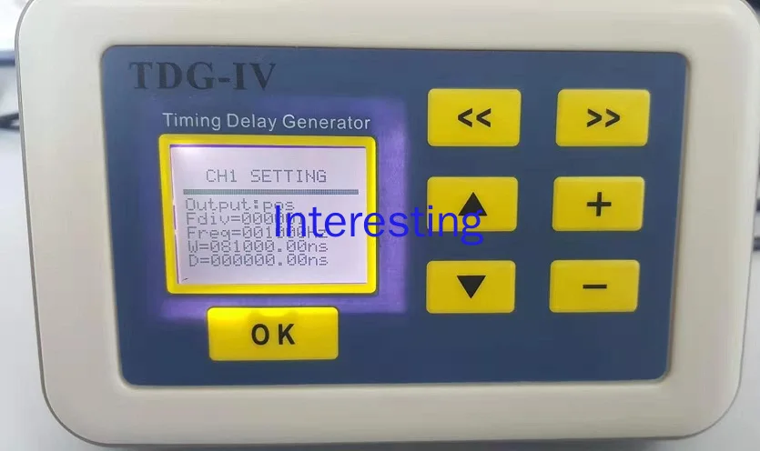 

High-precision Delayer (four Channels, Adjustable Frequency Delay Duty Cycle, Dedicated for Laser Control)