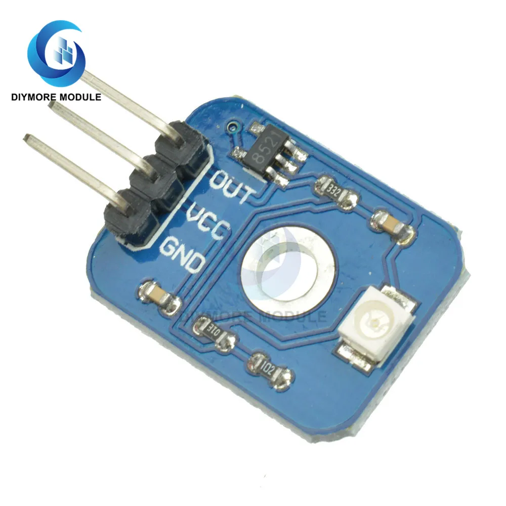 UV Detection Sensor Module 200-375nm Wavelength DC 3.3V-5V Ultraviolet Ray Module For Arduino