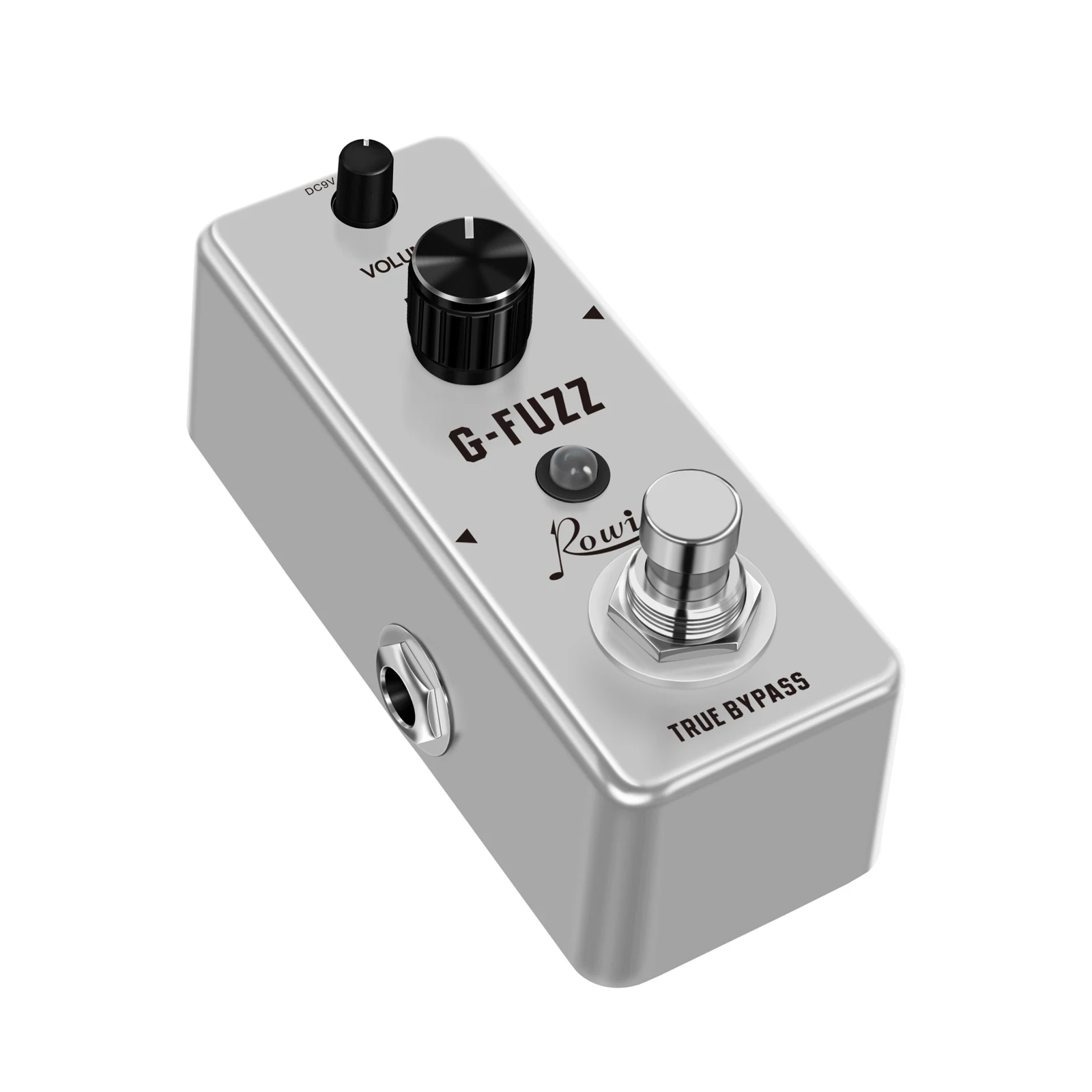 Rowin G-FUZZ 빈티지 게르마늄 아날로그 퍼즈 기타, 베이스 이펙트 페달, 트루 바이패스 LEF-322