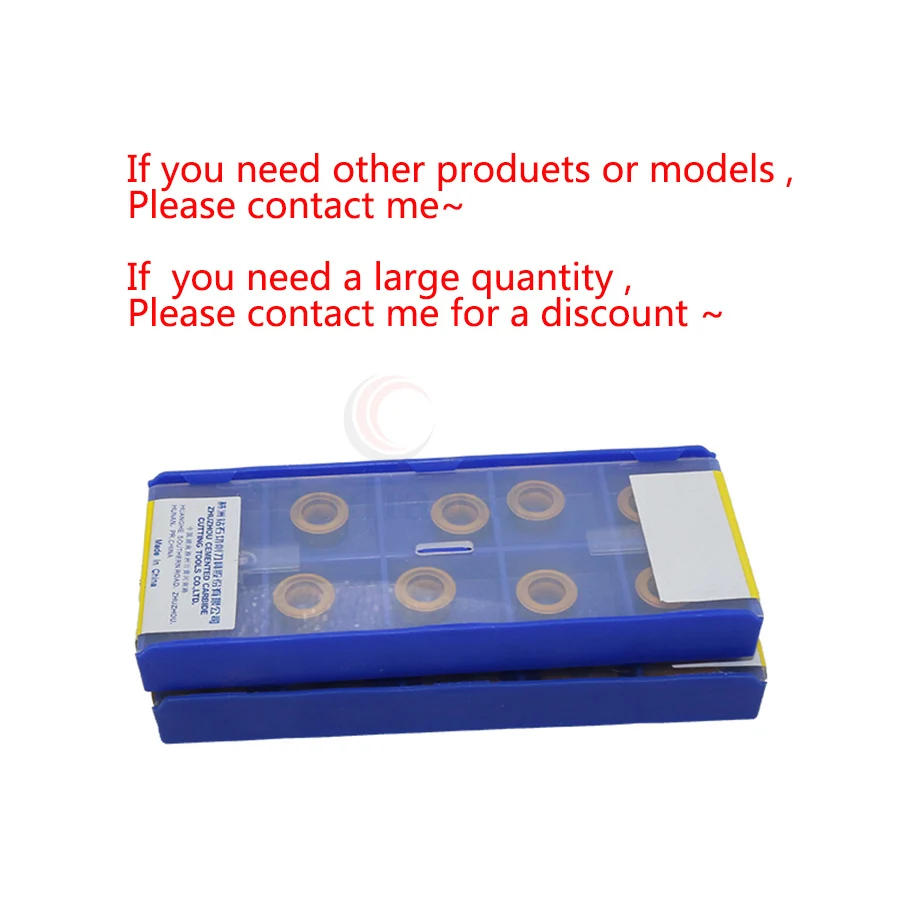 10 قطعة RCMT0803MO RCMT10T3MO RCMT1204MO YBC251/YBC252 عالية الجودة كربيد تحول المخرطة باستخدام الحساب الآلي إدراج مناسبة لالفولاذ المقاوم للصدأ