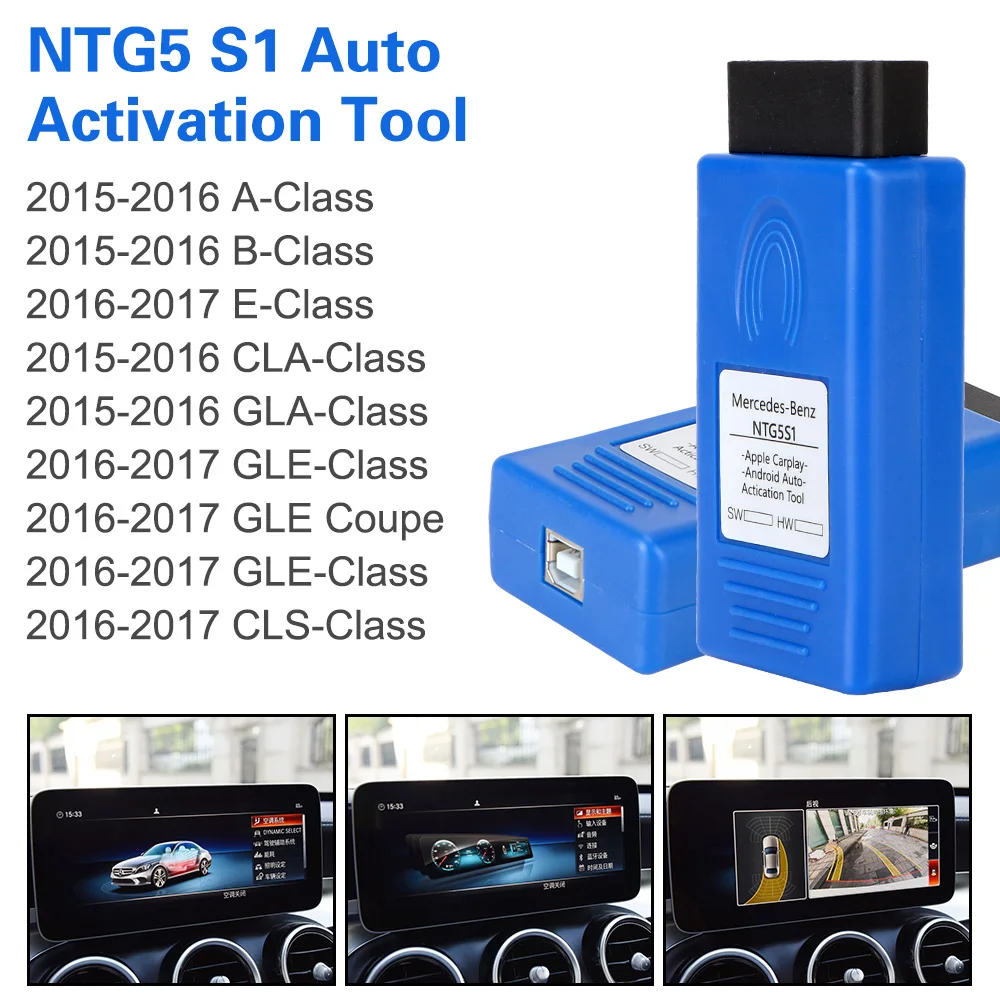 NTG5.1 S1 Scanner For Mercedes Benz W176 W246 W213 W117 W156 W166 W218 Class A B E CLA GLE Car OBD2 Diagnostic Tools Code Reader