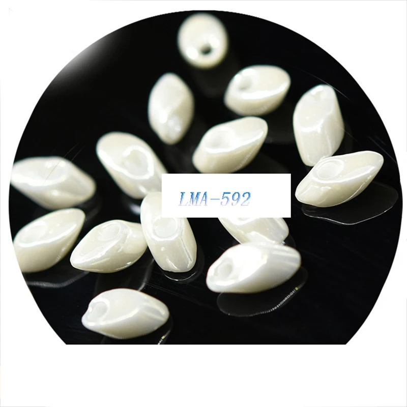 Miyuki Japan Imported  LMA 4*7mm Oblique Drop Glass Beads DIY Handmade Material Accessories 5g