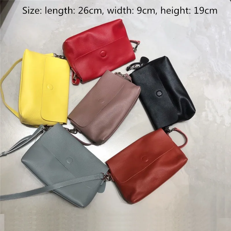 Summer Women Armpit Shoulder Bag Female Handbag Casual Soft Genuine Leather Crossbody Bags For Ladies 2020 Bolsas Sac A Main