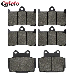 Motorcycle Front Rear Brake Pads for Yamaha FZS600 Fazer FZS 600 98-03 FZR400RR 1992 TZR250R V-Twin TZR250RS 91-94 TZR125R 1993-