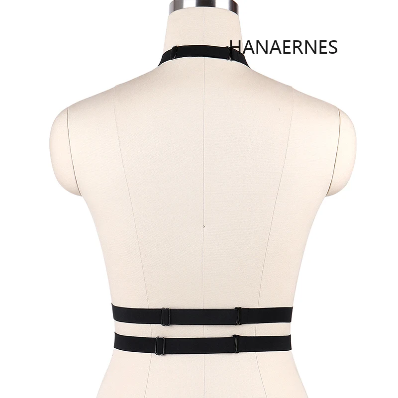 HANAERNES Fashion Festival Clothing Garters Body Harness Set Bdsm Bandage Marriage Protection Goth Accessories Bustier Corsets