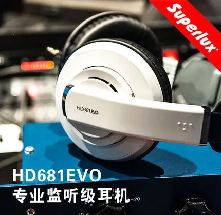 HIFI Stereo Earphones Superlux HD681EVO Semi Open Gamer Electric Piano Mounted Recording Dubbing Music Monitoring Mobile XiaoMi