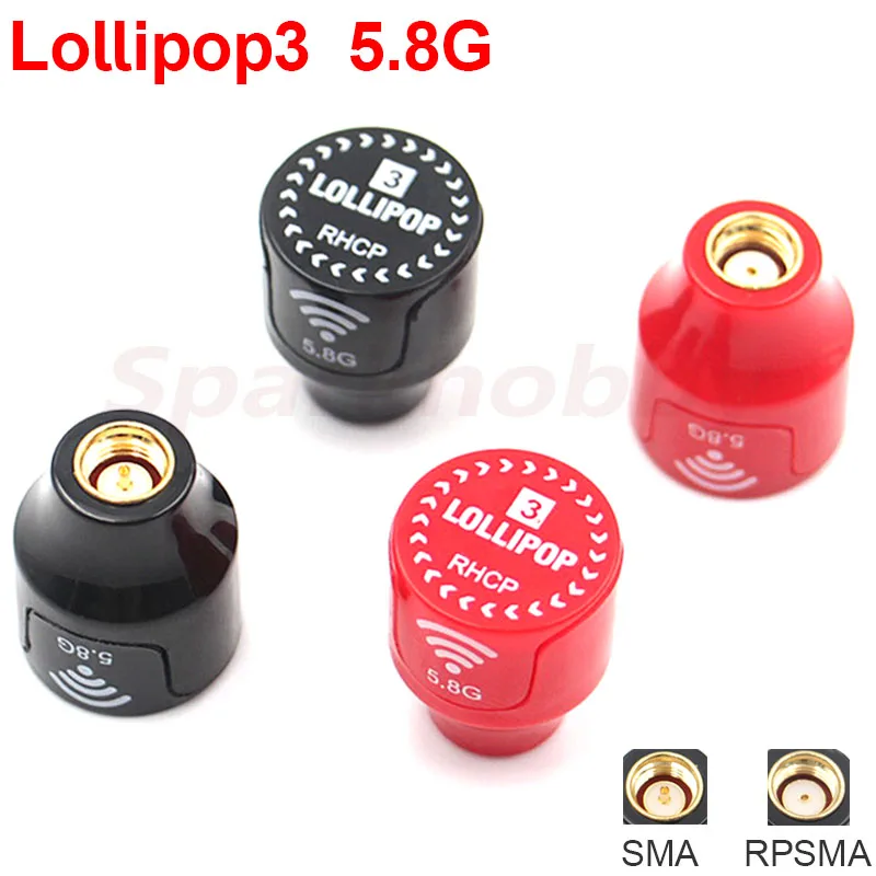 

Spark Lollipop pop3 5,8G 5325 дБи с высоким коэффициентом усиления RHCP направленная антенна FPV SMA RP-SMA 5945-МГц для радиоуправляемых FPV гоночных дронов запчасти