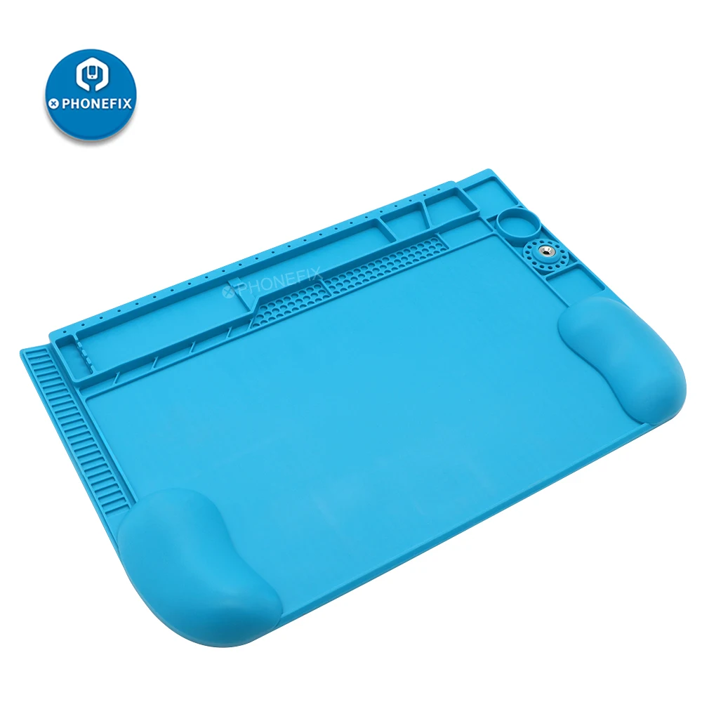 3D superficie Convessa Magnetica Del Silicone di Saldatura Zerbino Elettronica 3D Riparazione Pad per il Telefono Cellulare di Elettronica di Saldatura di Riparazione